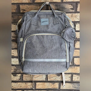 NWOT convertible diaper bag to bassinet